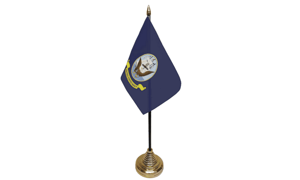 US Navy Table Flags
